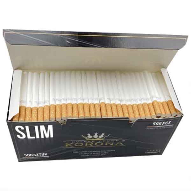 Цигаркові гільзи Korona Слім - 500 шт