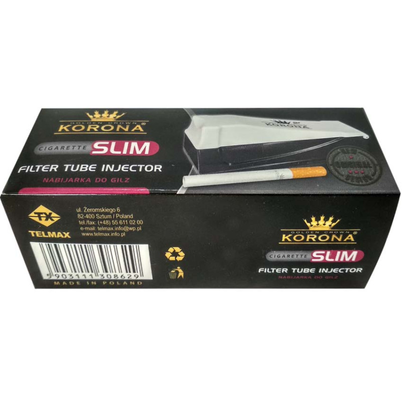 Машинка KORONA SLIM для набивання гільз 6.5 мм