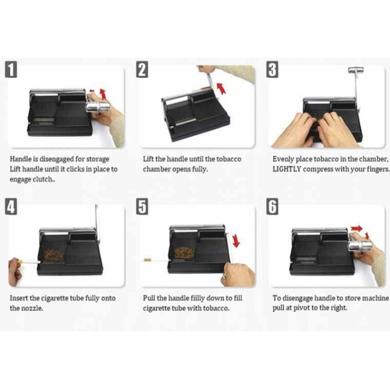 Powermatic I+ ELITE — машинка для набивки сигарет Ø 8 мм