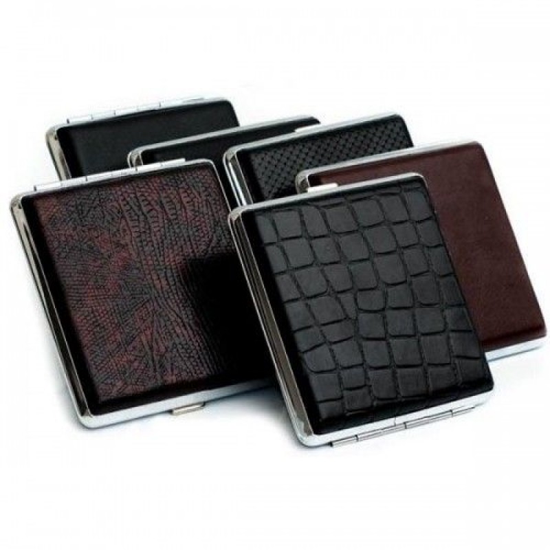 Класичний портсигар на резинці ▪ Універсальний аксесуар для сигарет