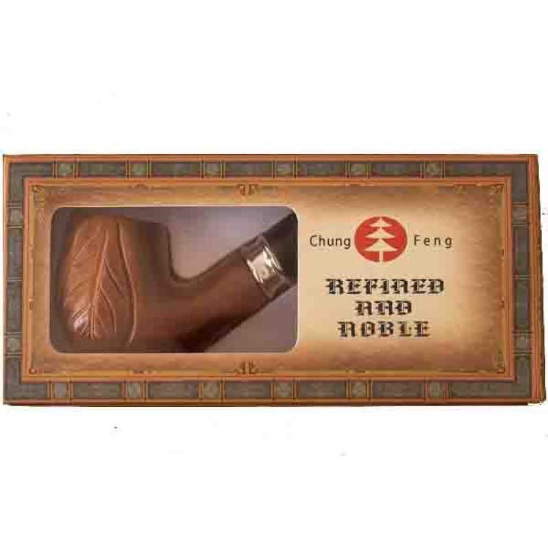 Трубка для куріння тютюну "Кленовий Лист" бакелітова — 145 мм