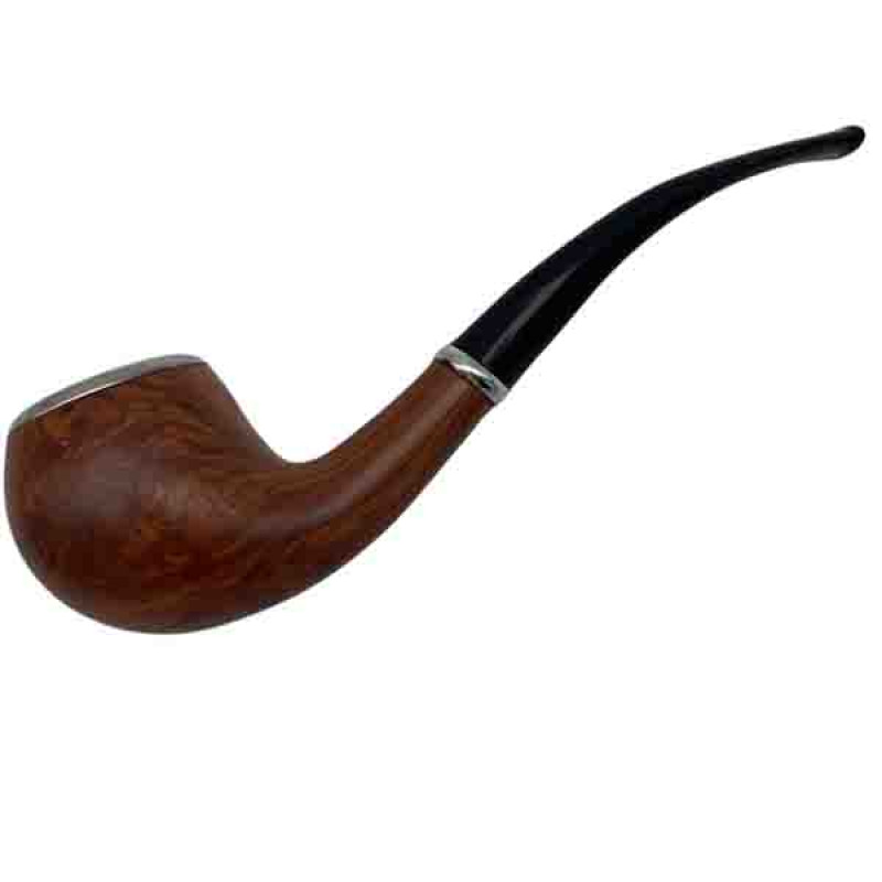 Трубка для куріння тютюну "Майстер куріння" бакелітова — 145 мм